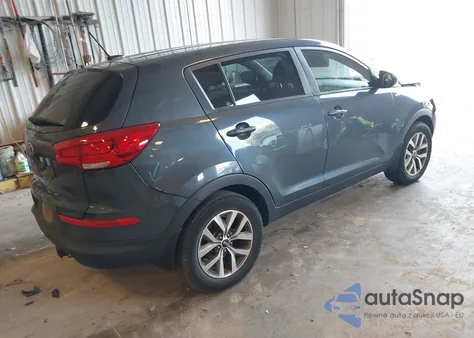 2015 Kia Sportage Lx z USA, uszkodzony, nr VIN KNDPBCACXF7692996